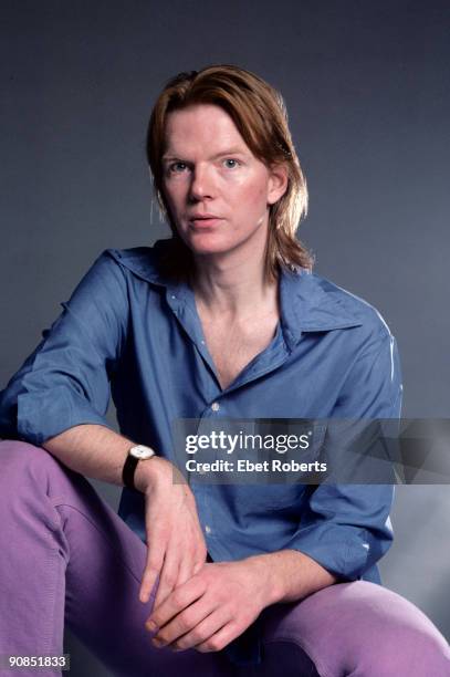 Jim Carroll poses for a studio portrait session in New York City on April 27,1982.