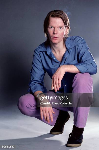 Jim Carroll poses for a studio portrait session in New York City on April 27,1982.