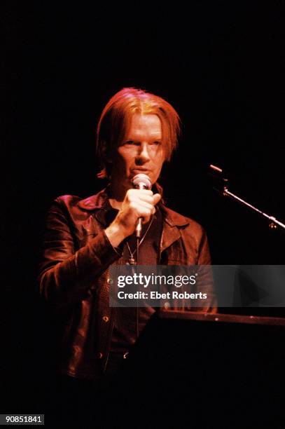 Jim Carroll performs on stage at the Bottom Line in New York City on March 23,1990.