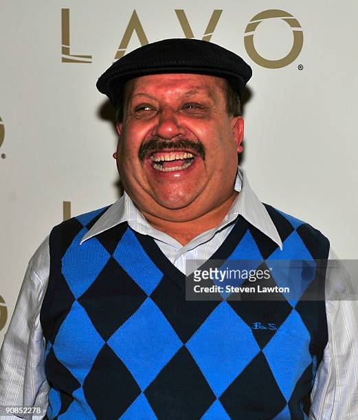 Television personality Chuy Bravo arrives at Lavo Restaurant & Nightclub inside The Palazzo on September 15, 2009 in Las Vegas, Nevada.