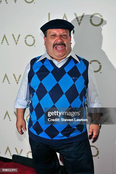 Television personality Chuy Bravo arrives at Lavo Restaurant & Nightclub inside The Palazzo on September 15, 2009 in Las Vegas, Nevada.