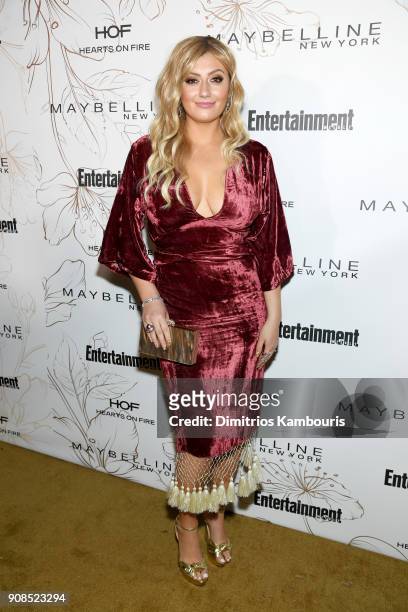 Francesca Curran attends Entertainment Weekly's Screen Actors Guild Award Nominees Celebration sponsored by Maybelline New York at Chateau Marmont on...