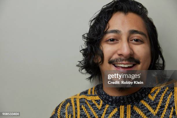 Tony Revolori from the film 'The Long Dumb Road' poses for a portrait at the YouTube x Getty Images Portrait Studio at 2018 Sundance Film Festival on...