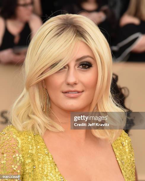 Francesca Curran attends the 24th Annual Screen Actors Guild Awards at The Shrine Auditorium on January 21, 2018 in Los Angeles, California.