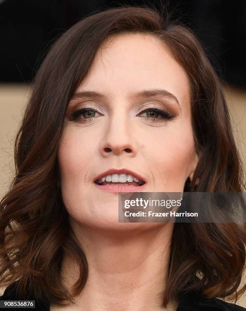 Julie Lake attends the 24th Annual Screen Actors Guild Awards at The Shrine Auditorium on January 21, 2018 in Los Angeles, California.