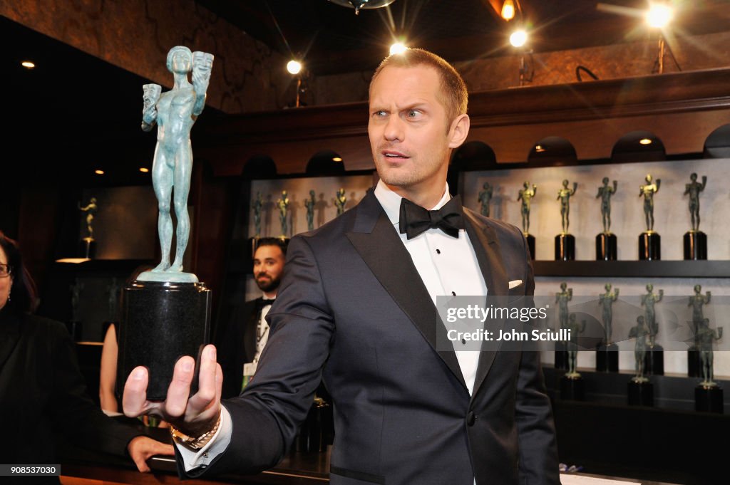 24th Annual Screen Actors Guild Awards - Trophy Room