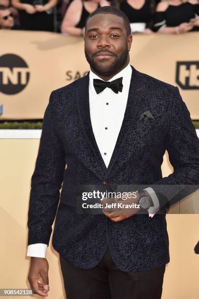 Actor Sam Richardson attends the 24th Annual Screen Actors Guild Awards at The Shrine Auditorium on January 21, 2018 in Los Angeles, California.