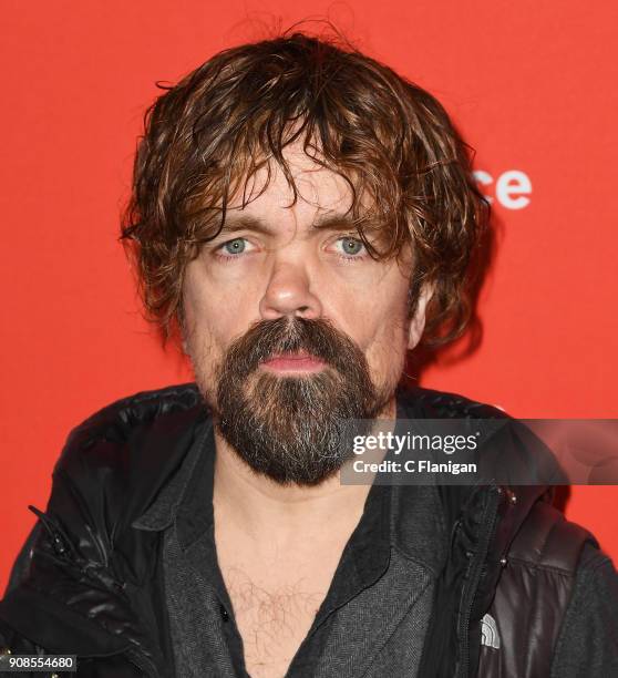 Actor Peter Dinklage attends the 'What They Had' Premiere during the 2018 Sundance Film Festival at Eccles Center Theatre on January 21, 2018 in Park...