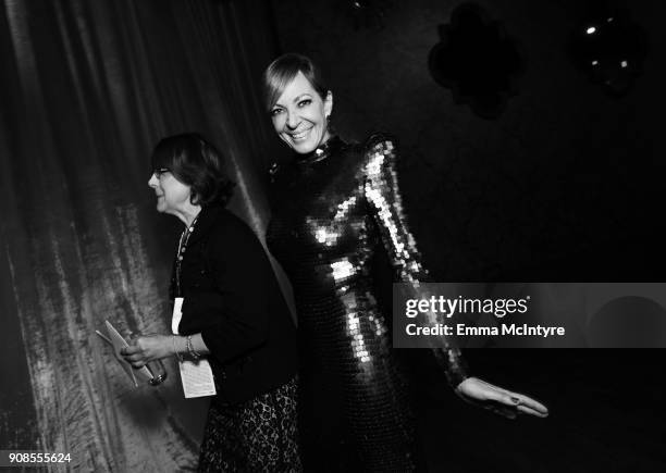 Actor Allison Janney, winner of the Outstanding Performance by a Female Actor in a Supporting Role award for 'I, Tonya,' attends the 24th Annual...