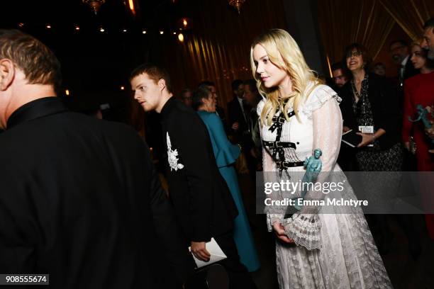 Actor Abbie Cornish attends the 24th Annual Screen Actors Guild Awards at The Shrine Auditorium on January 21, 2018 in Los Angeles, California....