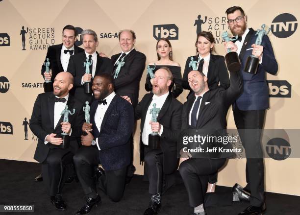 Actors Nelson Franklin, Gary Cole, Dan Bakkedahl, Sarah Sutherland, Clea DuVall, Timothy Simons, Paul Schee, Sam Richardson, Matt Walsh and Tony Hale...