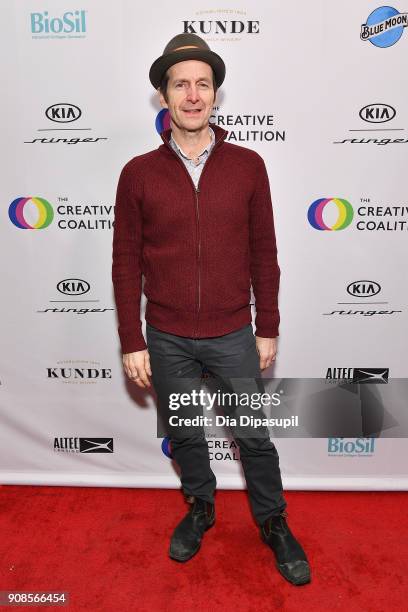 Actor Denis O'Hare attends the 2018 Spotlight Initiative Awards Gala Dinner at Kia Supper Suite on January 21, 2018 in Park City, Utah.