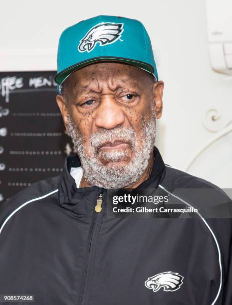 Actor/stand-up comedian Bill Cosby is seen on January 21, 2018 in Philadelphia, Pennsylvania.