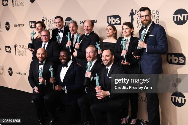 Nelson Franklin, Gary Cole, Dan Bakkedahl, Sarah Sutherland, Clea DuVall, and Timothy Simons, Paul Scheer, Sam Richardson, Matt Walsh, and Tony Hale...