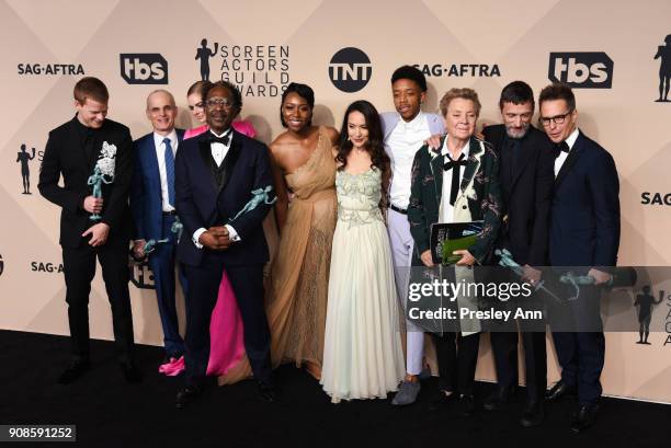 Lucas Hedges, Zeljko Ivanek, Samara Weaving, Clarke Peters, Amanda Warren, Malaya Rivera Drew, Darrell Britt-Gibson, Sandy Martin, John Hawkes, and...