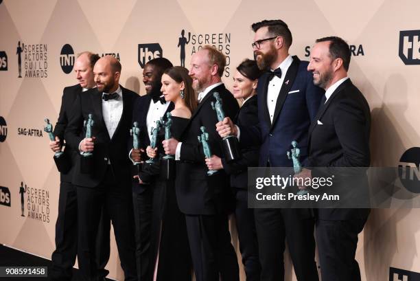 Nelson Franklin, Gary Cole, Dan Bakkedahl, Sarah Sutherland, Clea DuVall, and Timothy Simons, Paul Scheer, Sam Richardson, Matt Walsh, and Tony Hale...