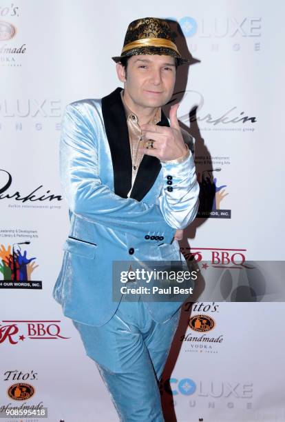 Corey Feldman attends the EcoLuxe Lounge - Park City on January 21, 2018 in Park City, Utah.