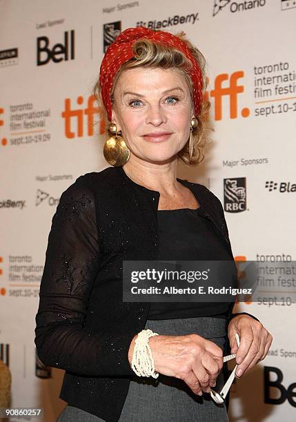 Actress Julie Christie speaks onstage at the "Glorious 39" press conference held at the Four Seasons Hotel on September 16, 2009 in Toronto, Canada.