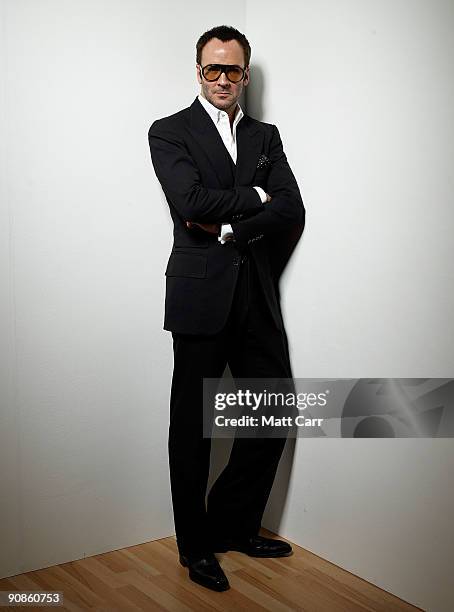 Director Tom Ford from the film 'A Single Man' poses for a portrait during the 2009 Toronto International Film Festival at The Sutton Place Hotel on...