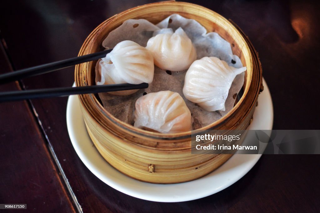 Chinese Shrimp Dumpling Dim Sum