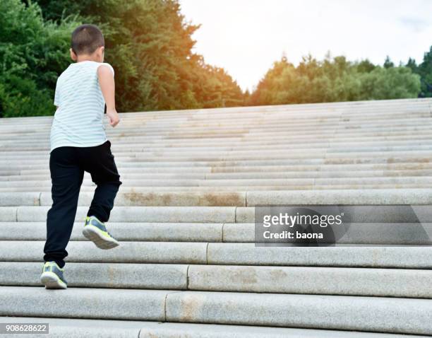 Kids Run Up Stairs Photos and Premium High Res Pictures - Getty Images