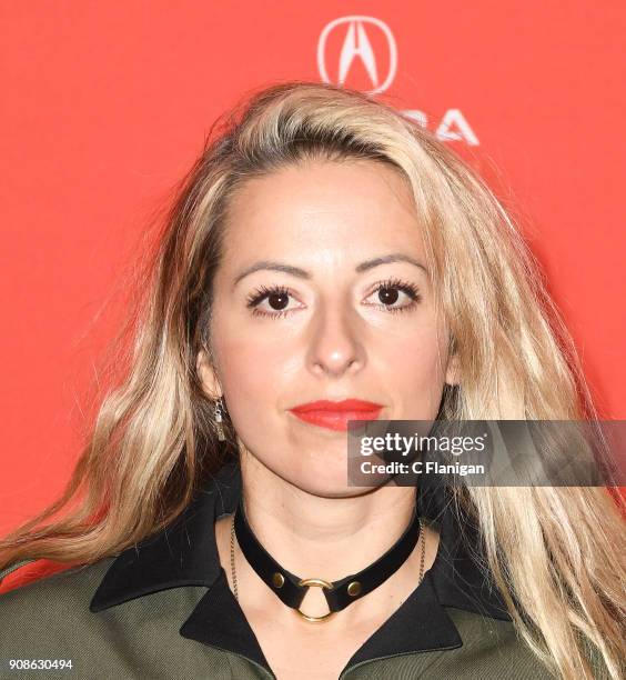 Director Crystal Moselle attends the 'Skate Kitchen' Premiere during 2018 Sundance Film Festival at Park City Library on January 21, 2018 in Park...