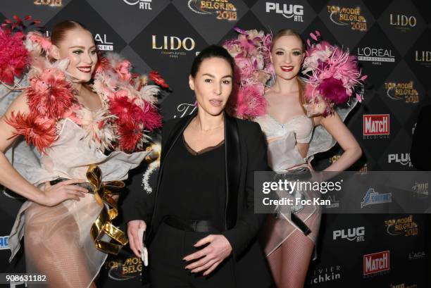 Actress Vanessa Demouy attends the Top Model Belgium Awards 2018 Ceremony at the Lido on January 21, 2018 in Paris, France.