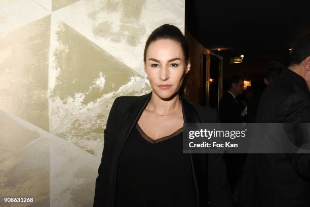 Actress Vanessa Demouy attends the Top Model Belgium Awards 2018 Ceremony at the Lido on January 21, 2018 in Paris, France.