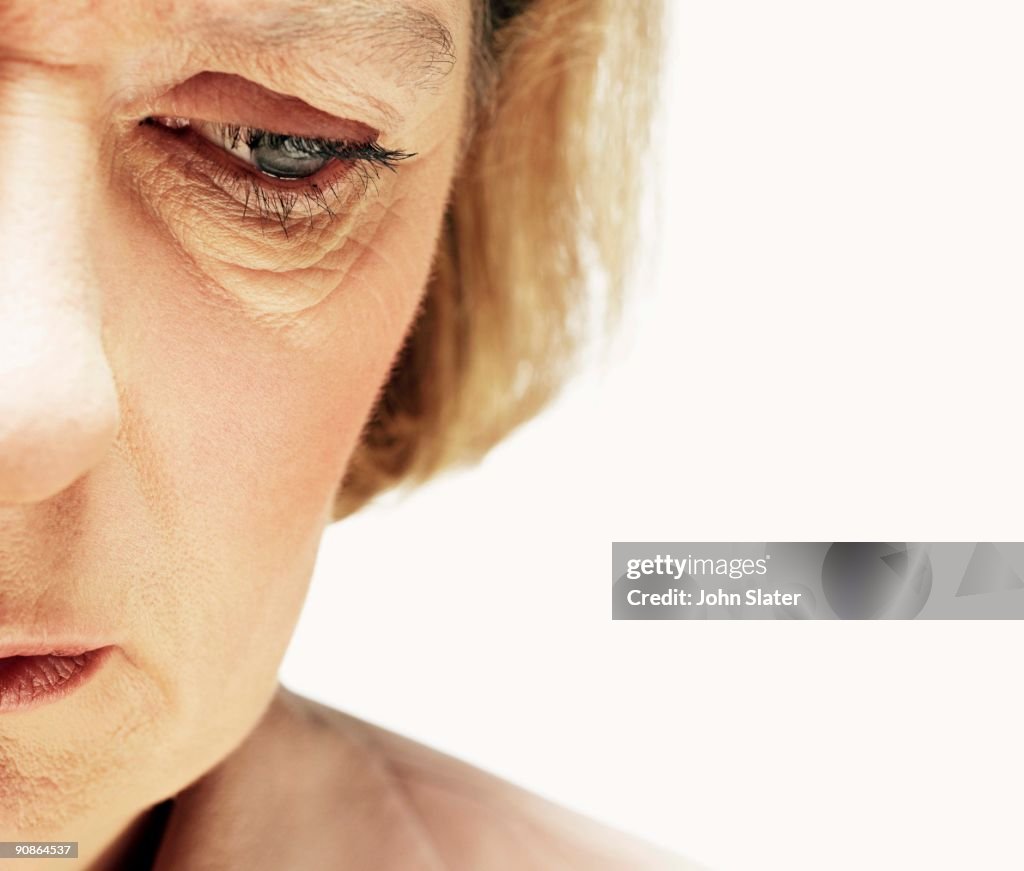 Forlorn Image Example Cropped Forlorn Woman High-Res Stock Photo - Getty Images
