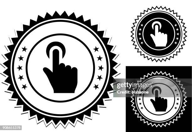 click hand choise. - laurel hardware stock illustrations