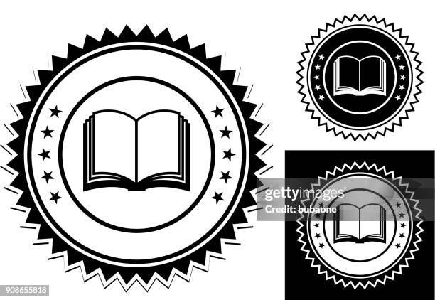 stockillustraties, clipart, cartoons en iconen met open boek. - tekstboek