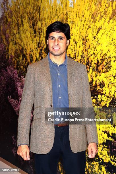 Spanish bullfighter Francisco Rivera presents 'Experiencia El Trebol' during FITUR at Ifema on January 19, 2018 in Madrid, Spain.