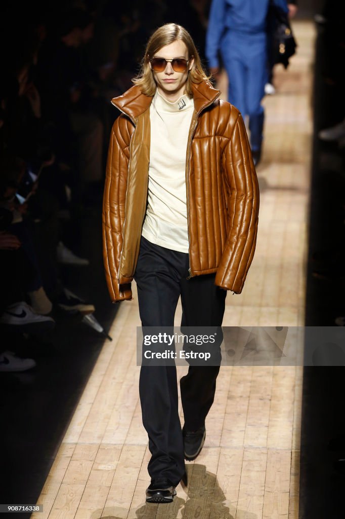 Dunhill London : Runway - Paris Fashion Week - Menswear F/W 2018-2019