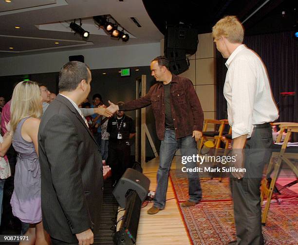 Musician Dave Matthews at The GRAMMY Museum on September 15, 2009 in Los Angeles, California.