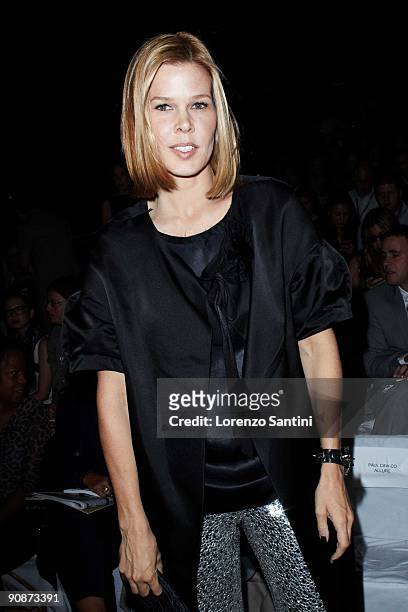 Mary Alice Stephenson attends Michael Kors Spring 2010 during Mercedes-Benz Fashion Week at Bryant Park on September 16, 2009 in New York City.
