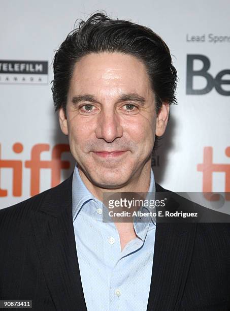 Actor Scott Cohen arrives at the "Love And Other Possible Pursuits" screening during the 2009 Toronto International Film Festival held at Roy Thomson...