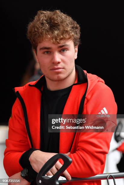 Stefan Baumeister looks on during the 2018 PyeongChang Olympic Games German Team kit handover at Postpalast on January 22, 2018 in Munich, Germany.