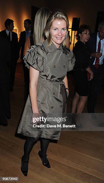 Serena Linley at the 'Liver Good Life' Charity Party at Christies on September 16, 2009 in London, England.