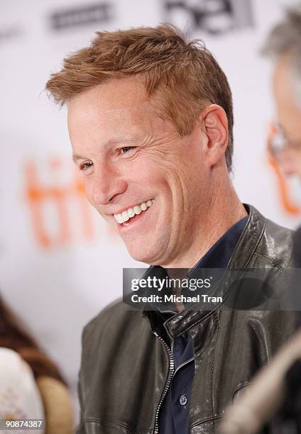 Director Don Roos attends the "Love And Other Impossible Pursuits" press conference during the 2009 Toronto International Film Festival held at...