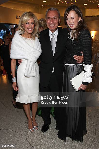 Jennifer Stockman, William Mack and Curator Maria Baibakova attend 2009 Guggenheim International Gala and the opening of the "Kandinsky" exhibition...