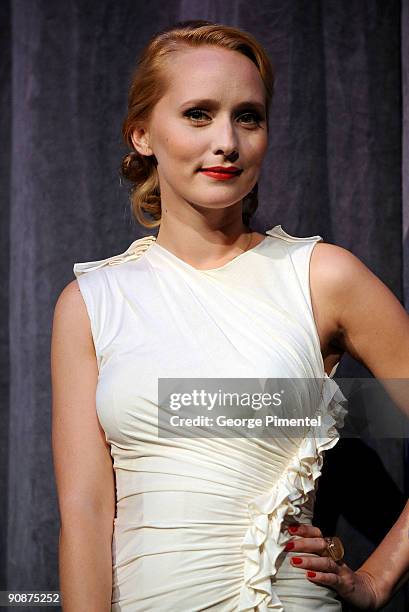Actress Mona Lerche attends the "Love And Other Impossible Pursuits" Premiere held at the Roy Thomson Hall during the 2009 Toronto International Film...
