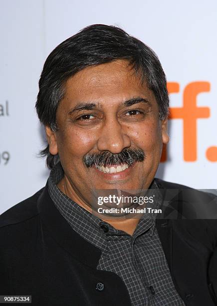 Director, writer Dilip Mehta arrives to the "Cooking With Stella" premiere during the 2009 Toronto International Film Festival held at Roy Thompson...