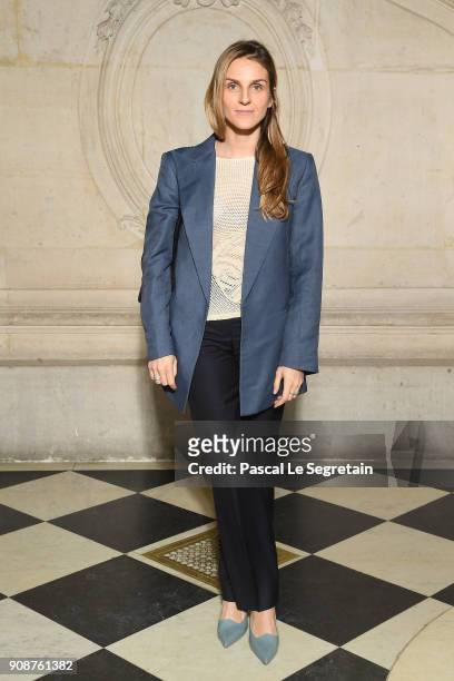 Gaia Repossi attends the Christian Dior Haute Couture Spring Summer 2018 show as part of Paris Fashion Week on January 22, 2018 in Paris, France.