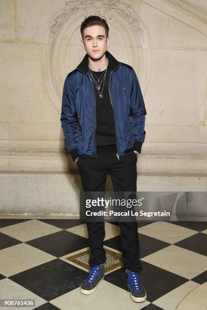Gabriel-Kane Day-Lewis attends the Christian Dior Haute Couture Spring Summer 2018 show as part of Paris Fashion Week on January 22, 2018 in Paris,...