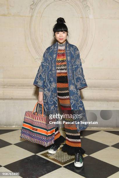 Susanna Lau attends the Christian Dior Haute Couture Spring Summer 2018 show as part of Paris Fashion Week on January 22, 2018 in Paris, France.