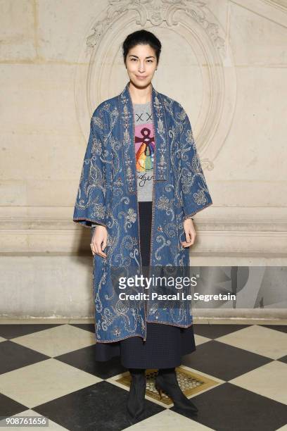Caroline Issa attends the Christian Dior Haute Couture Spring Summer 2018 show as part of Paris Fashion Week on January 22, 2018 in Paris, France.