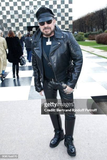 Peter Marino attends the Christian Dior Haute Couture Spring Summer 2018 show as part of Paris Fashion Week on January 22, 2018 in Paris, France.
