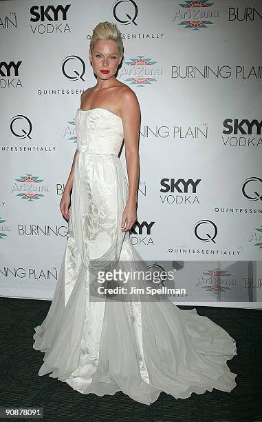 Kate Nauta attends the premiere of "The Burning Plain" at Landmark's Sunshine Cinema on September 16, 2009 in New York City.