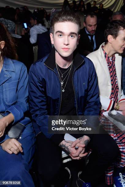 Gabriel-Kane Day-Lewis attends the Christian Dior Haute Couture Spring Summer 2018 show as part of Paris Fashion Week on January 22, 2018 in Paris,...