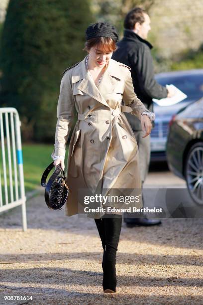 Song Hye Kyo attends the Christian Dior Haute Couture Spring Summer 2018 show as part of Paris Fashion Week on January 22, 2018 in Paris, France.